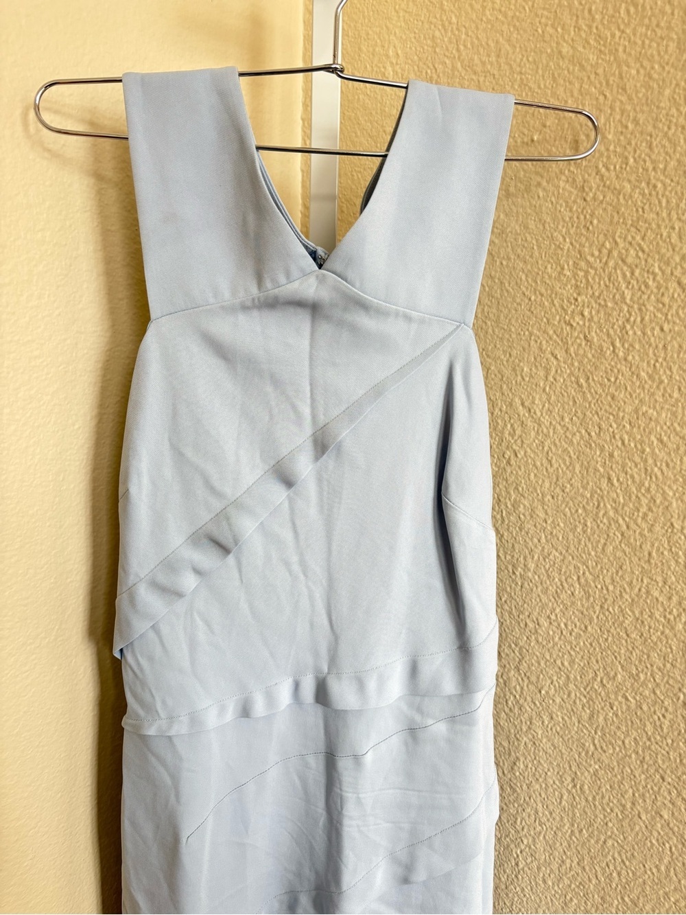 Reiss Paige Midi Dress in Pale Blue - Size 4 - Picture 6 of 8